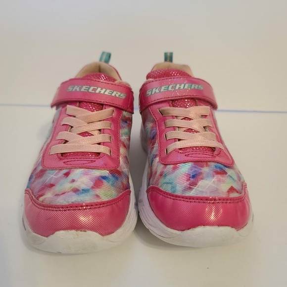 Skechers Kids' Litebeams-Dance Nglow sz 3 - Picture 5 of 11